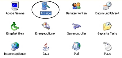 Man sieht das Fenster Systemsteuerung, in dem der Eintrag Eingabehilfen ausgewählt wurde.