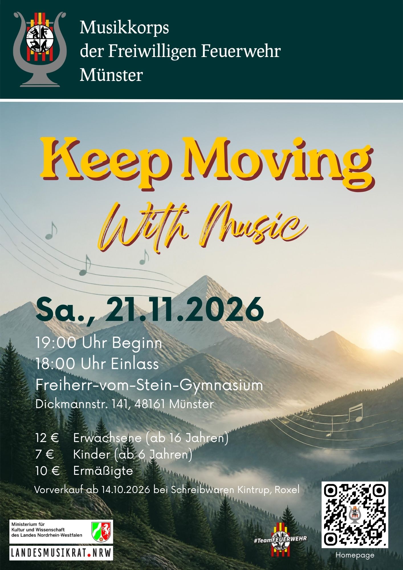 Plakat Jahreskonzert