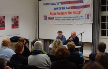 Zeitzeugengespräch mit Peter Gingold in der Villa ten Hompel