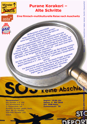 Veranstaltung: Purane Korakori – Alte Schritte - Eine filmisch-multikulturelle Reise nach Auschwitz
