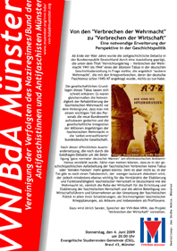 Von den "Verbrechen der Wehrmacht" zu "Verbrechen der Wirtschaft"