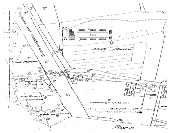 Bunker 1 der Wachmannschaften und Barackenunterknfte der Zwangsarbeiter