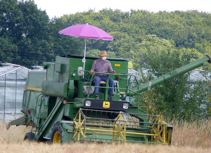 Mähdrescher von John Deere