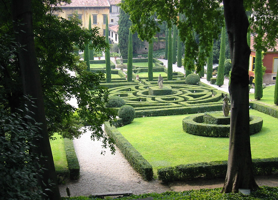 Garten in Verona