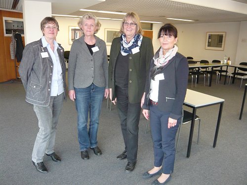 Die aktiven Stiftungsfrauen. v.l.n.r.: Marianne Hopmann, Helga Neumann, Claudia Scholz, Ursula Bültemeier