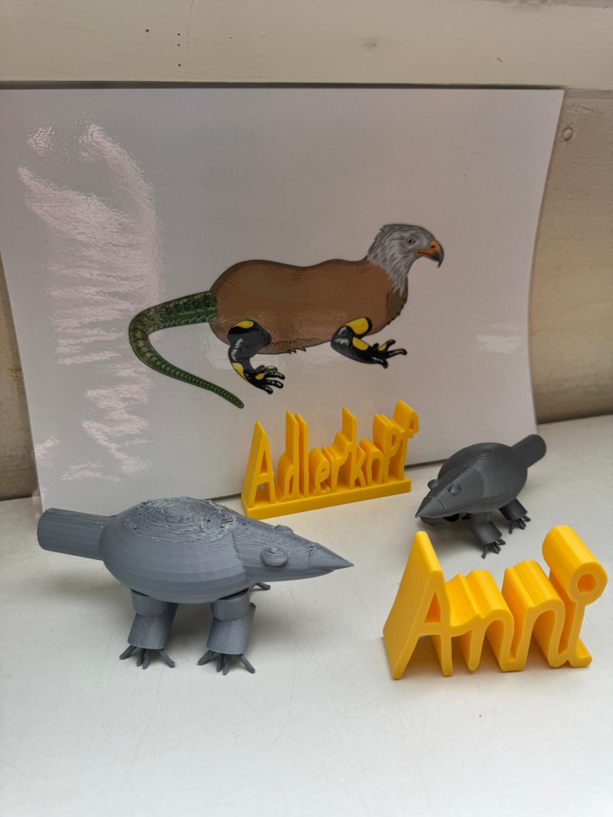 Fantastische Formen aus dem 3D-Drucker – Ausstellung der 3D-Druck-AG begeistert Besucher