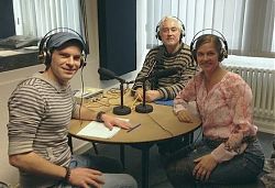 Welle WBT: Florian Bender, Jürgen Lorenzen, Kathrin Sievers im Studio (Foto: Meike Cremer)