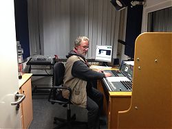 Klaus Blödow in der Technik (Foto: Chrome Metal Tigers)