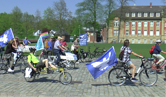 In Münster findet der Ostermarsch 2021 als Osterfriedensfahrraddemo statt.