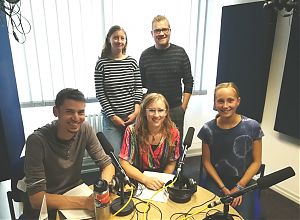 Das Team für die August-Ausgabe von "Radio for Future" (Foto: Klaus Blödow)