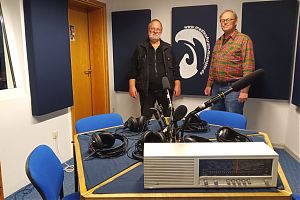 Klaus Blödow und Ralf Clausen machen Bürgerfunk beim medienforum münster e. V. 