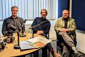 Jens Kampelmann, Michael Rölver und Pogo MCcartney (von links nach rechts; Foto: Detlef Lorber)