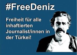 Freiheit für alle inhaftierten JournalistInnen in der Türkei!