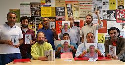Gruppen in Münster setzen sich für die Freilassung des Publizisten Hamza Yalcin ein.