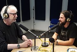 Volker Maria Hügel und Professor Dr. Aladin El-Mafaalani