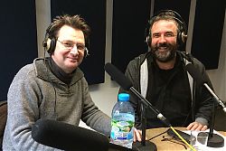 Dr. Martin Baxmeyer und Dr. Bernd Drücke im medienforum-Studio
