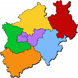 NRW-Karte