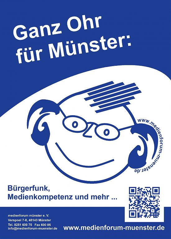 Ganz Ohr für Münster: Das medienforum münster! (Foto: medienforum münster e. V.)