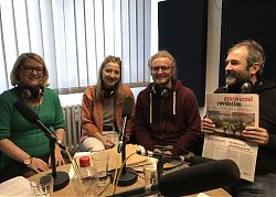 Kerstin Wilhelms-Zywocki, Marina Minor, Marvin Feldmann und Bernd Drücke