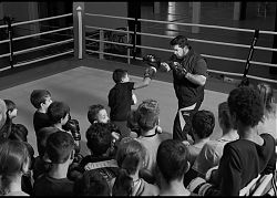 Farid‘s Qualifighting im Boxzentrum Münster (Foto: Ulrich Karst)