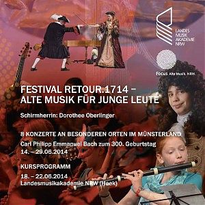 Das "Festival ReTour.1714" präsentiert Alte Musik für Junge Leute.