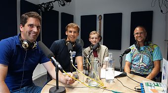 Dirk Nienhaus, Nico Wendker, Luca Thomas und Jan Gruno (Foto: Klaus Blödow)