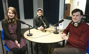 Annika Bade, Florian Bender und Frederik Iven (Foto: Hannah Wiedenhaus)