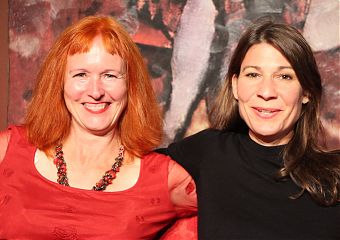 Carola von Seckendorff und Cornelia Kupferschmid (Foto: Franz Kammer)