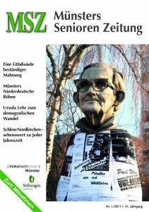 Aktuelle Ausgabe Nr. 1/2011 von Münsters Senioren Zeitung