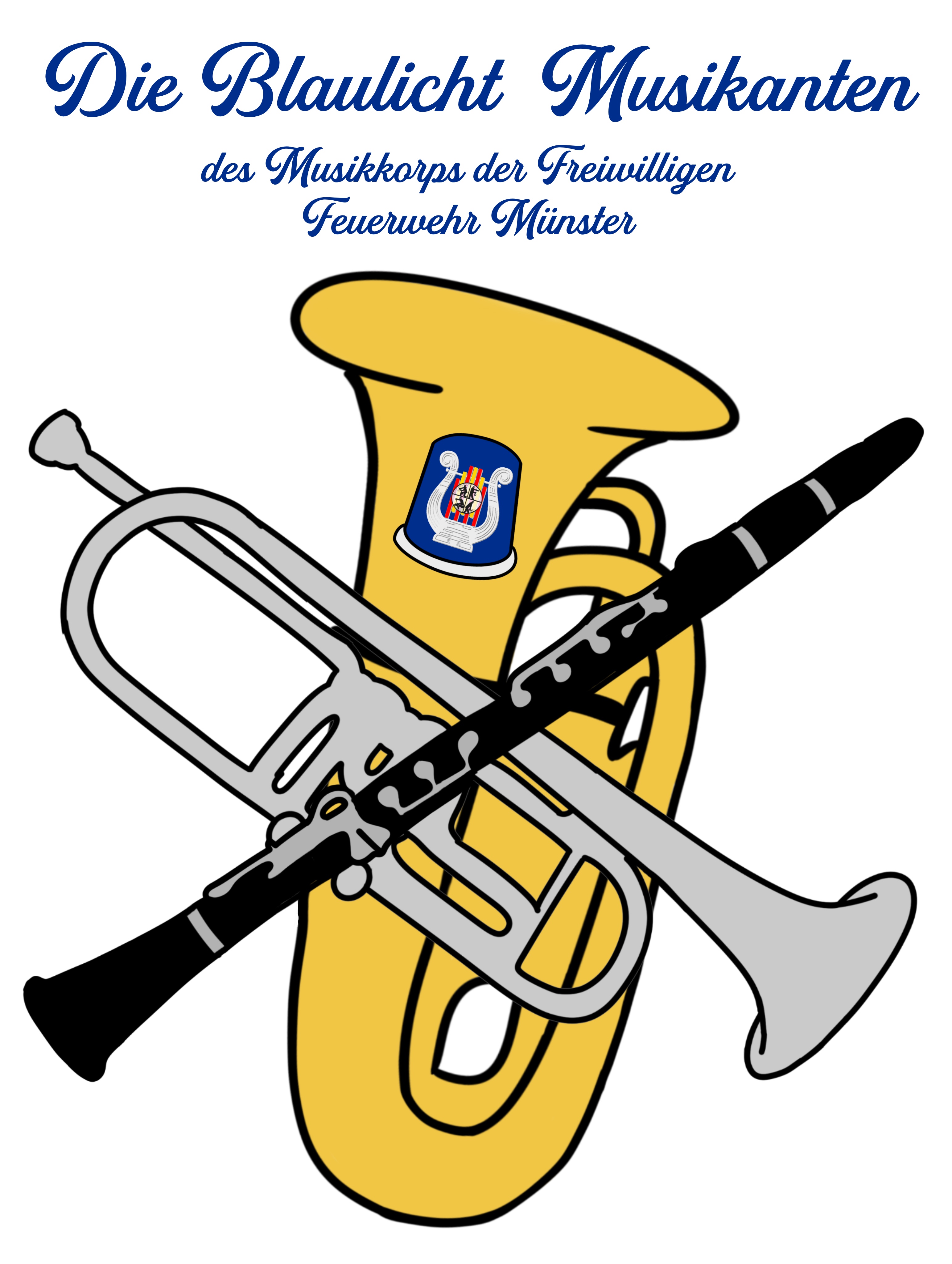 Logo Blaulicht Musikanten