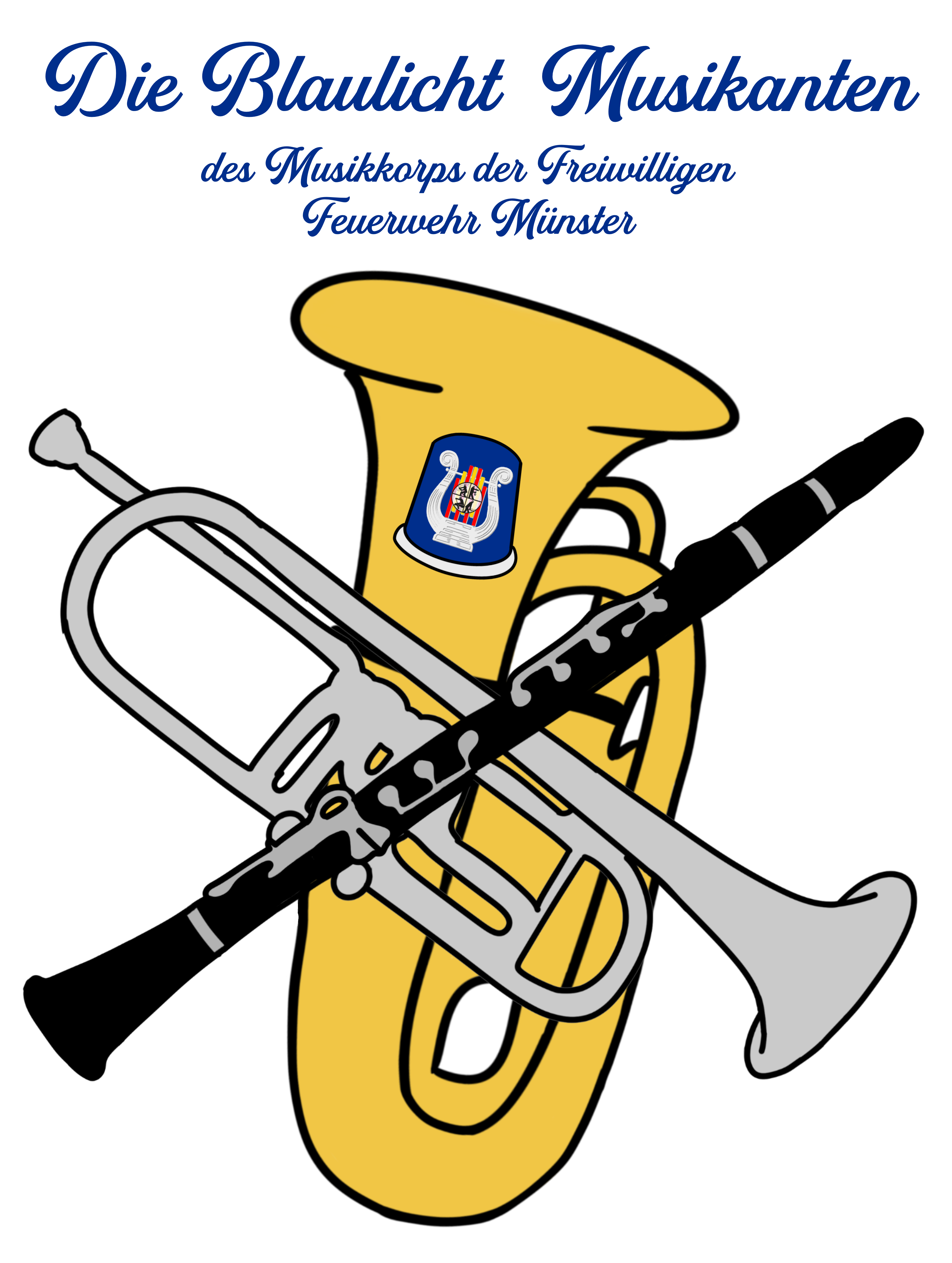 Logo Blaulicht Musikanten
